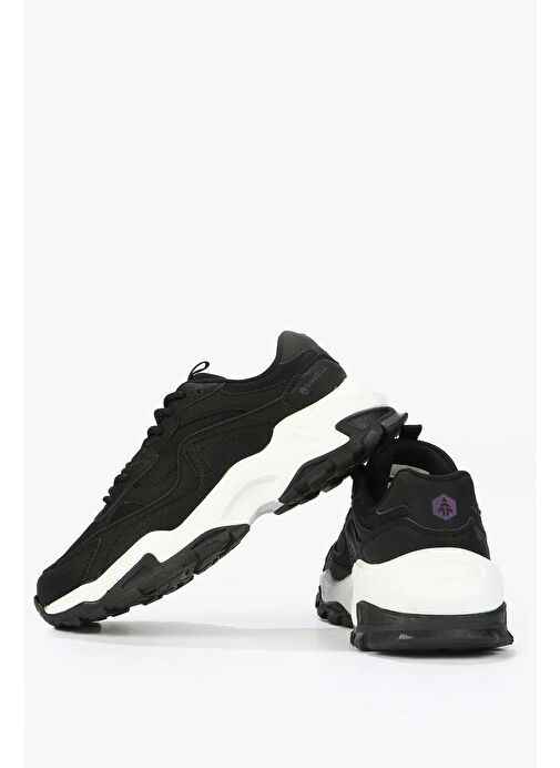 Hammer Jack Russel Siyah - Beyaz Kadın Spor Ayakkabı - Görsel 5