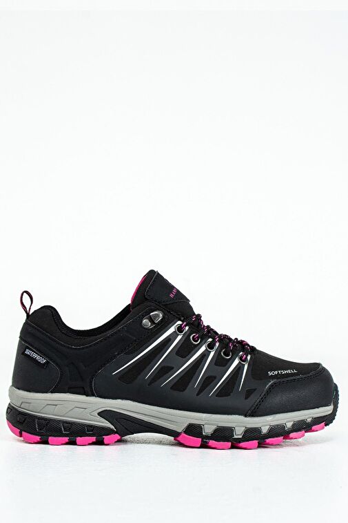 Hammer Jack Garson Ayakkabı Su Geçirmez Siyah-Fuşya Outdoor Unisex Ayakkabı - Görsel 2