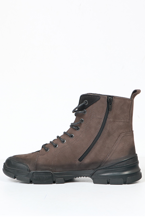 Hammer Jack Bonn Hakiki Deri Gri Outdoor Erkek Bot - Görsel 5