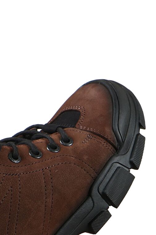 Hammer Jack Bonn Hakiki Deri Kahverengi Kadın Bot - Görsel 5