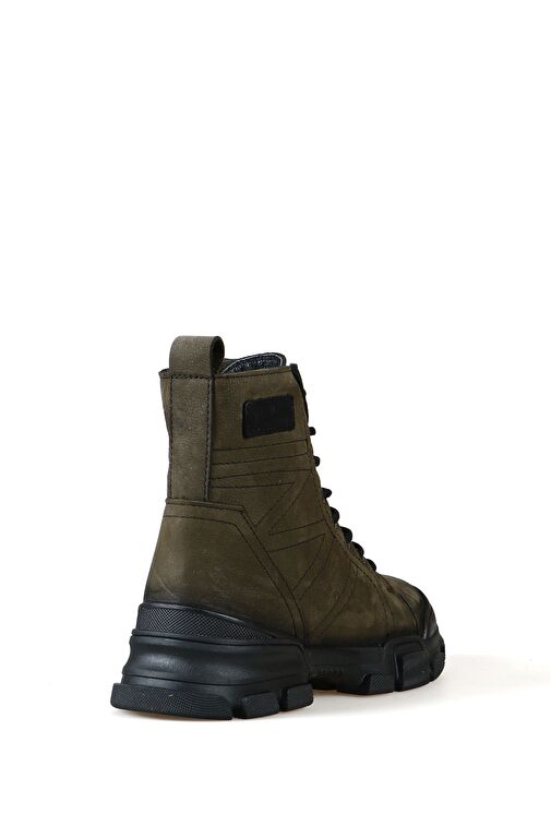 Hammer Jack Bonn Hakiki Deri Haki Kadın Bot - Görsel 4