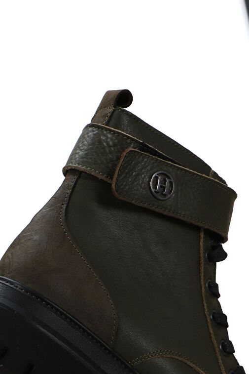 Hammer Jack Cate Hakiki Deri Haki Antık Kadın Bot - Görsel 8