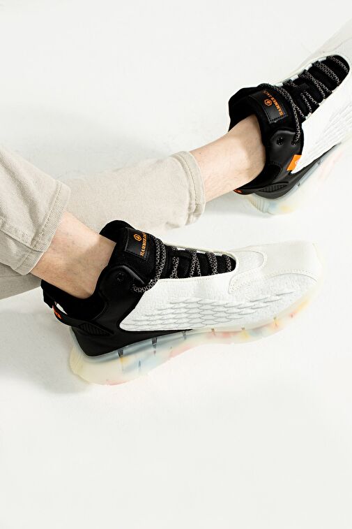 Hammer Jack Beyaz Erkek Spor Ayakkabı - Görsel 4