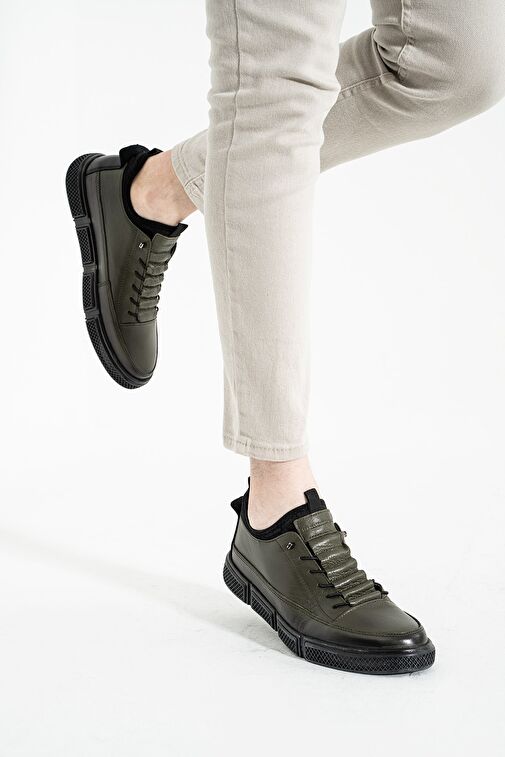 Hammer Jack Madrid Haki Erkek Günlük Ayakkabı - Görsel 4