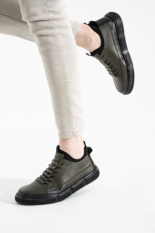 Hammer Jack Madrid Haki Erkek Günlük Ayakkabı - Görsel 5