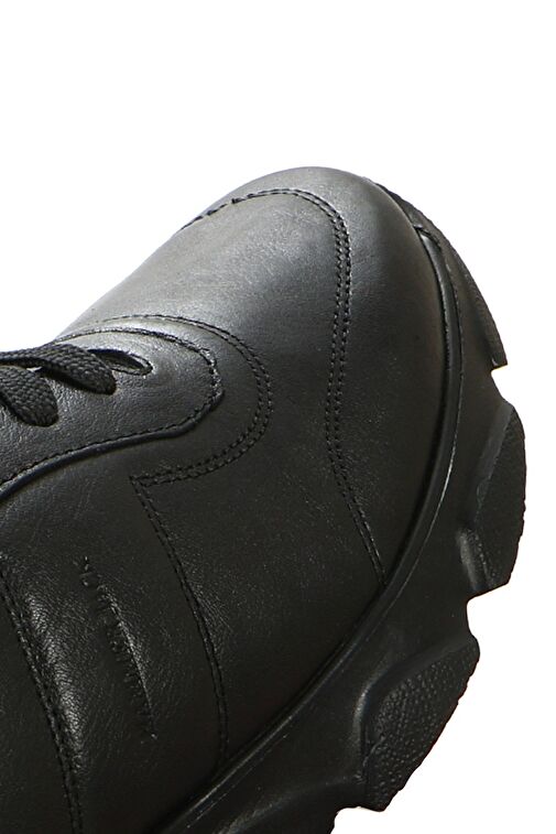 Hammer Jack Elmet Hakiki Deri Siyah Bosphorus Erkek Spor Ayakkabı - Görsel 7