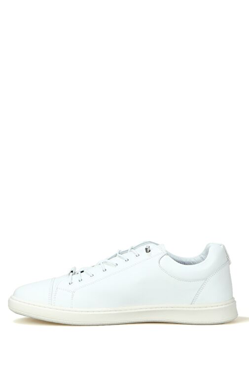 Hammer Jack Luza Hakiki Deri Beyaz Bosphorus Erkek Spor Ayakkabı - Görsel 4