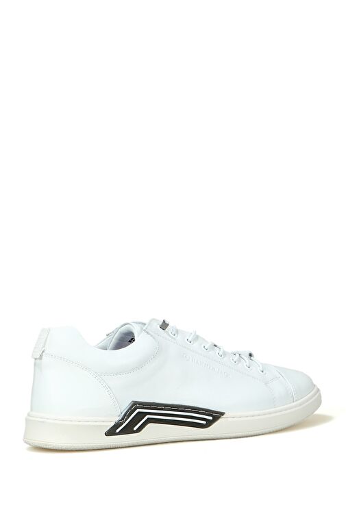 Hammer Jack Luza Hakiki Deri Beyaz Bosphorus Erkek Spor Ayakkabı - Görsel 5