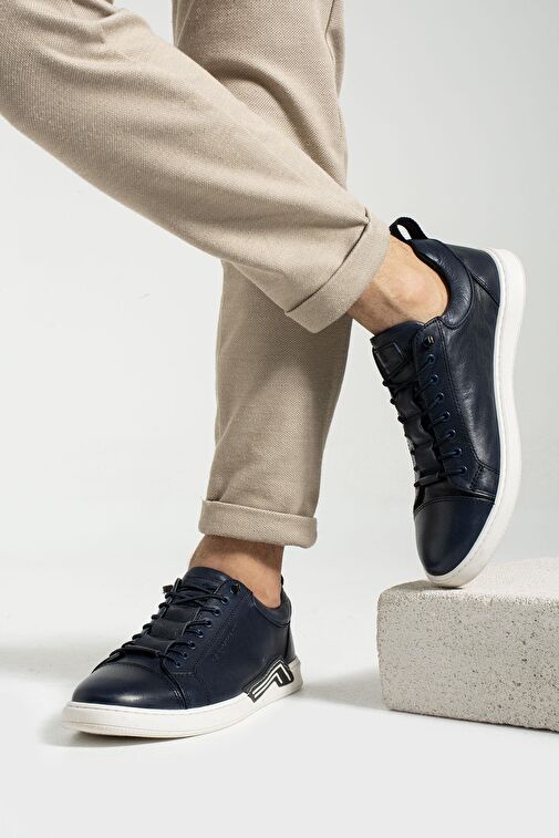 Hammer Jack Luza Lacivert Erkek Günlük Ayakkabı - Görsel 4