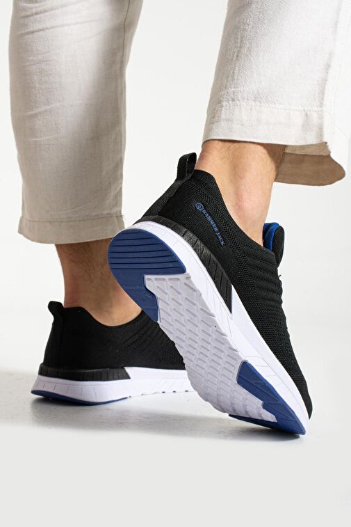 Hammer Jack Manaus Siyah Saks Mavi Erkek Spor Ayakkabı - Görsel 4