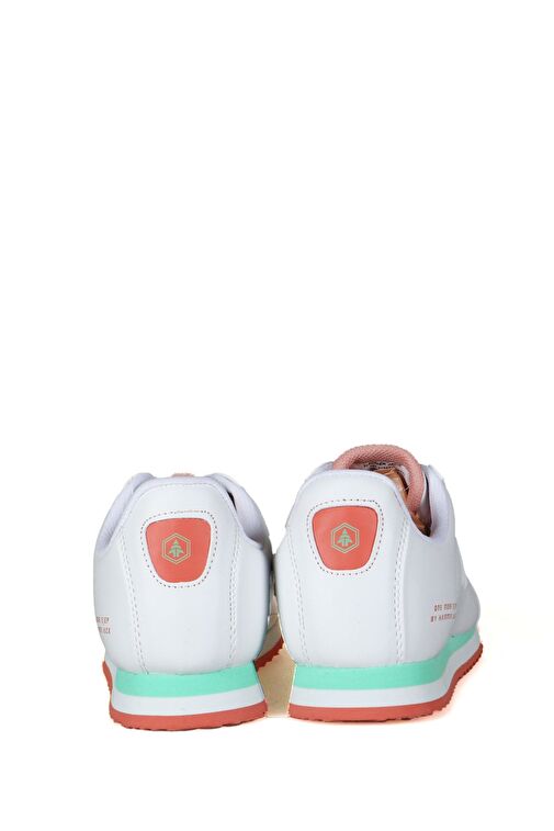 Hammer Jack Pico Beyaz Somon Kadın Spor Ayakkabı - Görsel 4