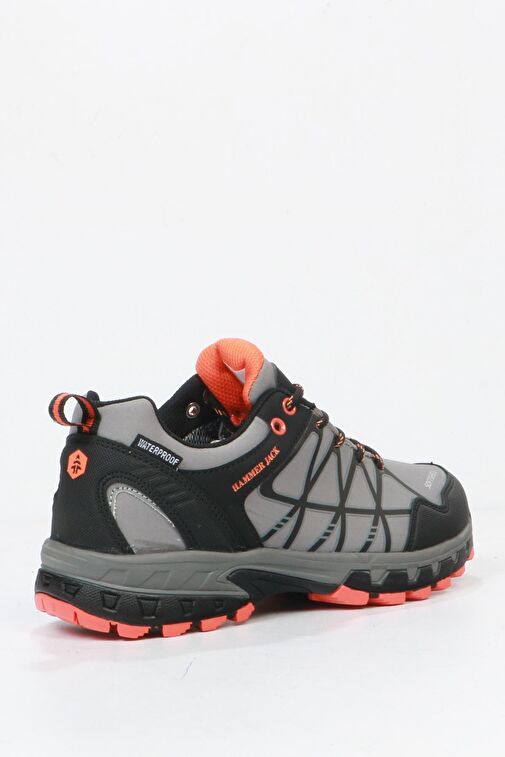 Hammer Jack Gil Su Geçirmez Gri Turuncu Unısex Outdoor Ayakkabı - Görsel 4