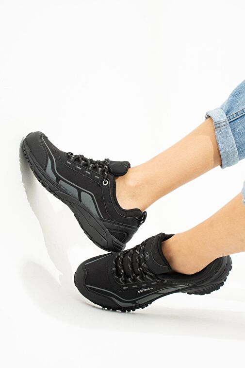 Hammer Jack Siyah-Gri Kadın Outdoor Ayakkabısı 13538 - Görsel 4