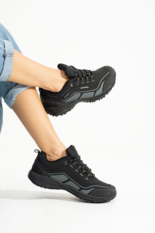 Hammer Jack Siyah-Gri Kadın Outdoor Ayakkabısı 13538 - Görsel 5