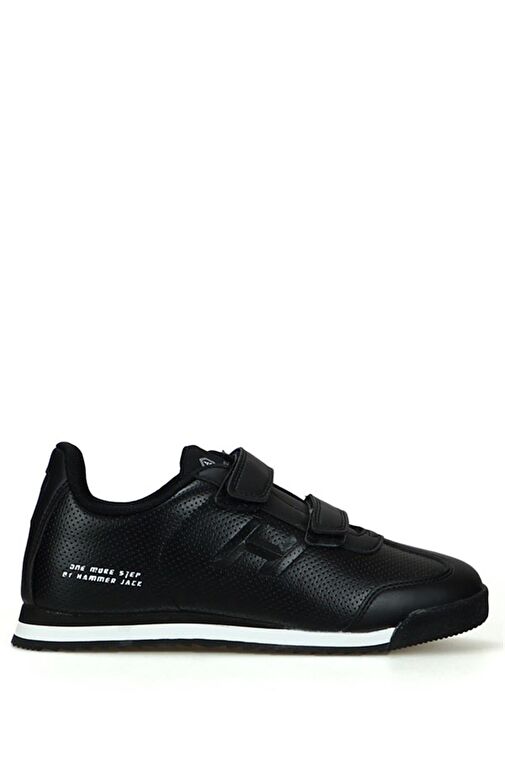 Hammer Jack Pico Siyah Kadın Cırtlı Ayakkabı - Görsel 2