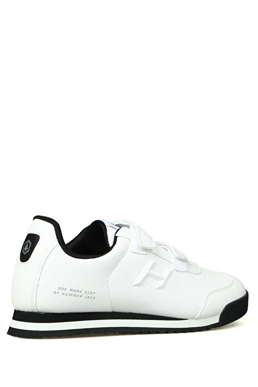 Hammer Jack Pico Beyaz Kadın Cırtlı Ayakkabı - Görsel 4