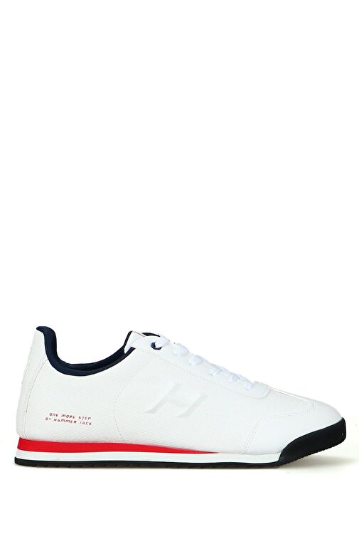 Hammer Jack Beyaz-Kırmızı Erkek Sneaker 13257 - Görsel 2