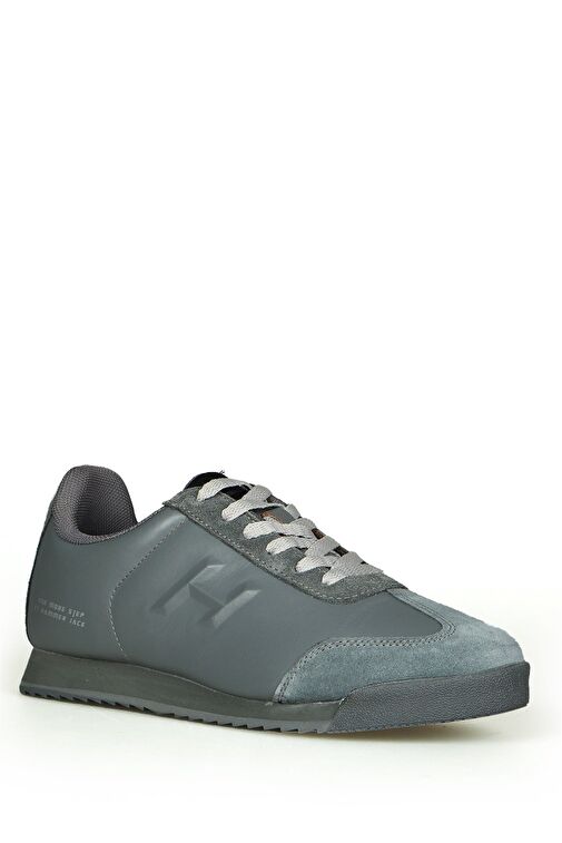 Hammer Jack Hakiki Deri Pico Plus Gri Erkek Spor Ayakkabı - Görsel 4