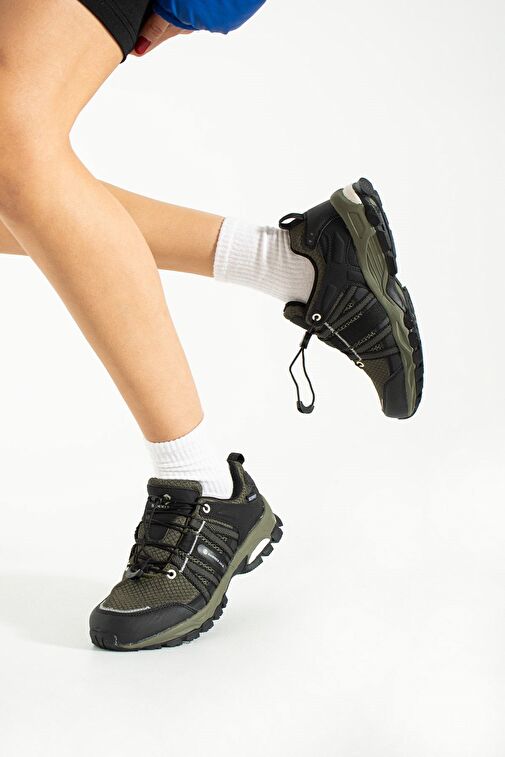 Hammer Jack Haki-Siyah Kadın Outdoor Ayakkabısı 13663 - Görsel 4
