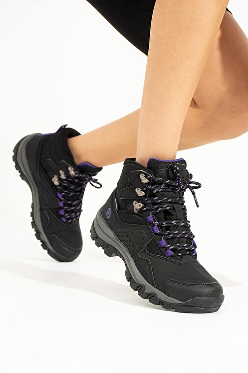 Hammer Jack Vader Su Geçirmez Siyah Mor Outdoor Kadın Bot - Görsel 3
