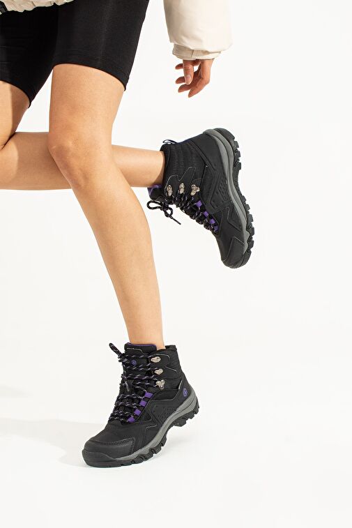 Hammer Jack Vader Su Geçirmez Siyah Mor Outdoor Kadın Bot - Görsel 4