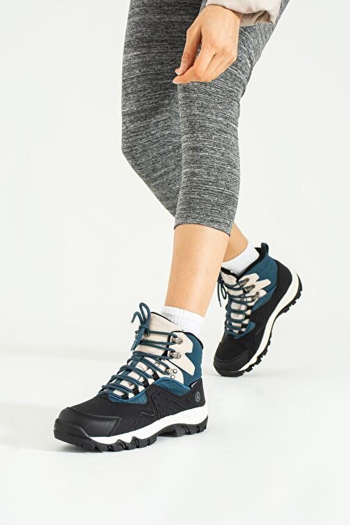 Hammer Jack Vader Su Geçirmez Siyah Mavi Outdoor Kadın Bot - Görsel 3