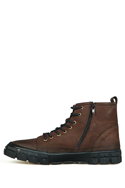 Hammer Jack Sharon Hakiki Deri Kahverengi Erkek Bot - Görsel 5