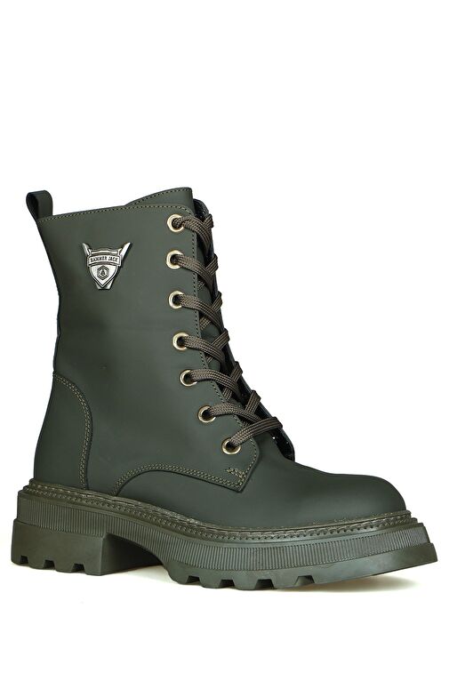 Hammer Jack Molly Yeşil Mat Kadın Bot - Görsel 3