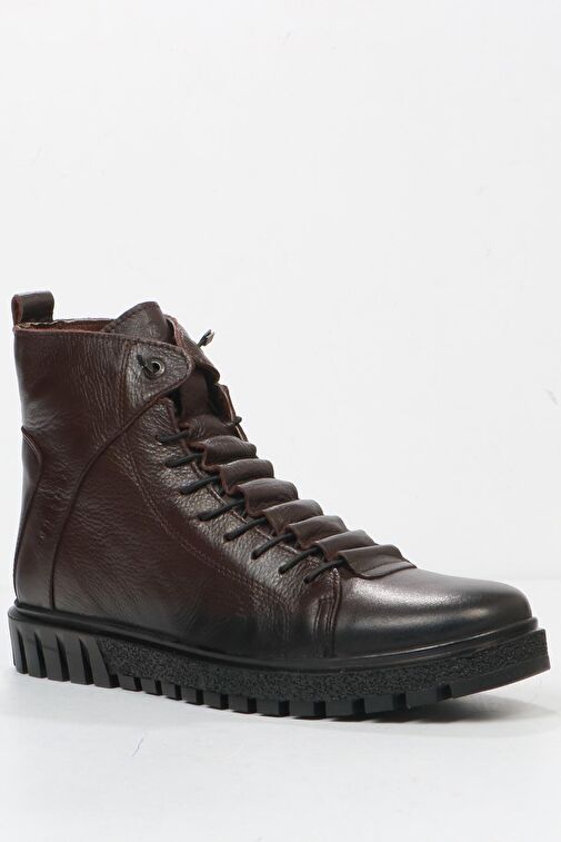 Hammer Jack Hakiki Deri Kahverengi Erkek Bot - Görsel 3