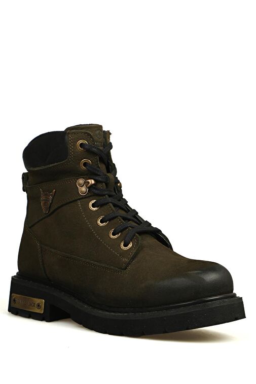 Hammer Jack Hakiki Deri Haki Nubuk Kadın Bot - Görsel 3