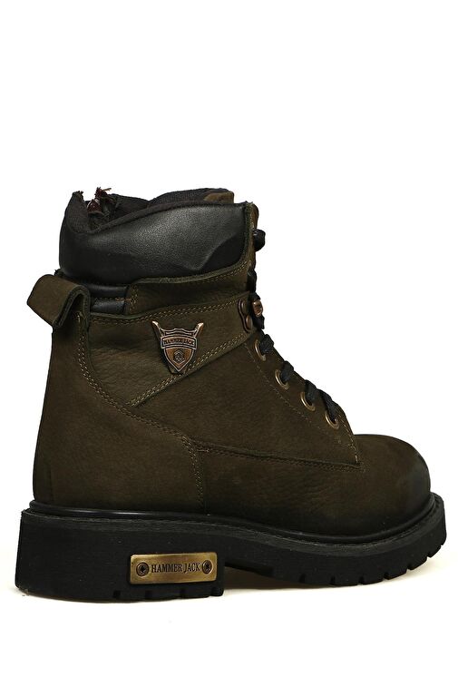 Hammer Jack Hakiki Deri Haki Nubuk Kadın Bot - Görsel 5