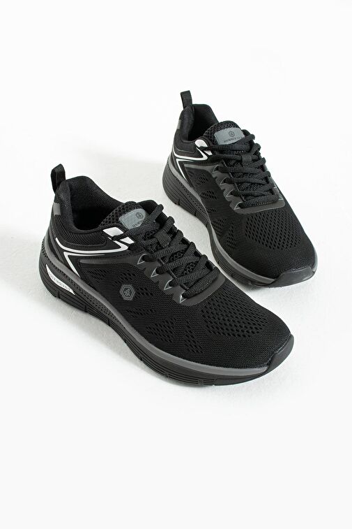 Hammer Jack Polina Siyah Erkek Spor Ayakkabı - Görsel 3