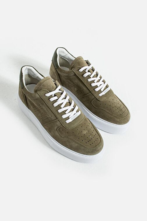 Hammer Jack Leeds Haki Nubuk Erkek Günlük Ayakkabı - Görsel 3