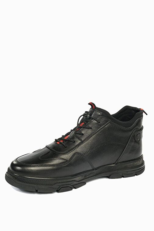 Hammer Jack Beckham Hakiki Deri Siyah Erkek Bot - Görsel 3