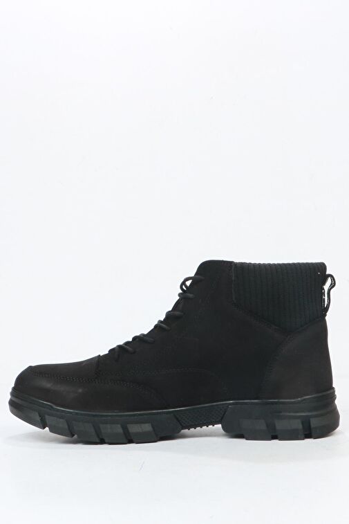 Hammer Jack Joven Hakiki Deri Siyah Outdoor Erkek Bot - Görsel 5