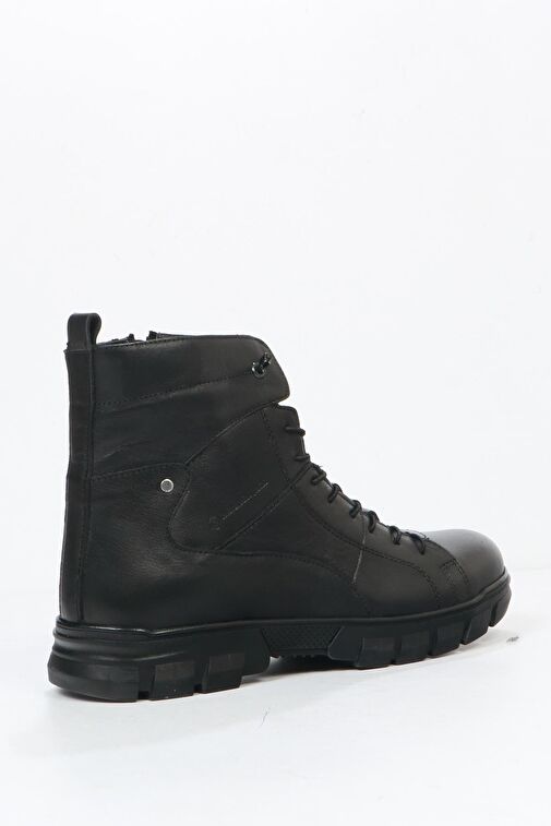 Hammer Jack Mortal Hakiki Deri Siyah Outdoor Erkek Bot - Görsel 4