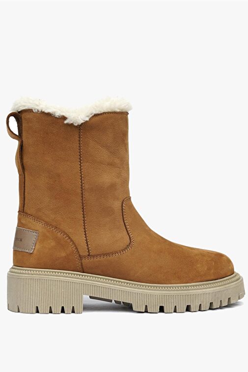 Hammer Jack Pilus Hakiki Deri Taba Kadın Bot - Görsel 2