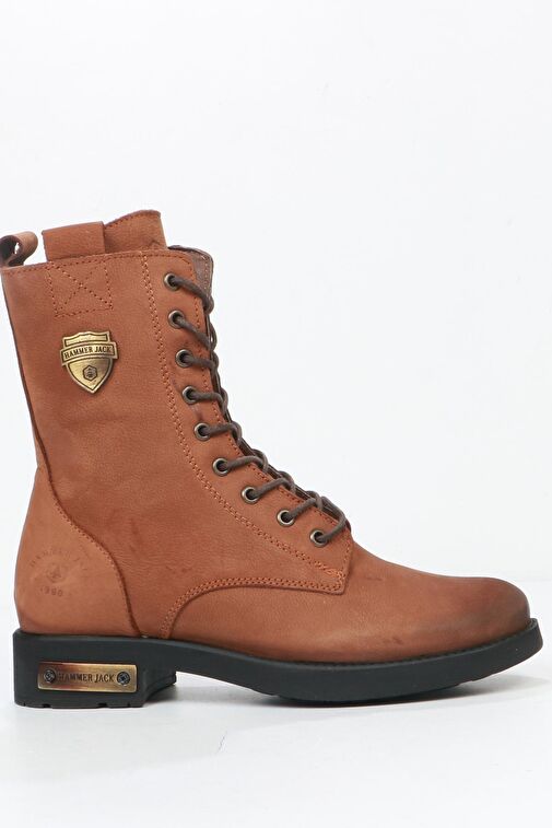 Hammer Jack Della Hakiki Deri Taba Kadın Bot - Görsel 2