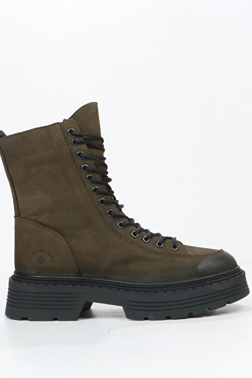 Hammer Jack Loberia Hakiki Deri Haki Kadın Bot - Görsel 2