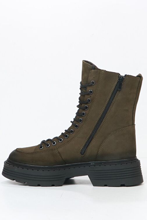 Hammer Jack Loberia Hakiki Deri Haki Kadın Bot - Görsel 5