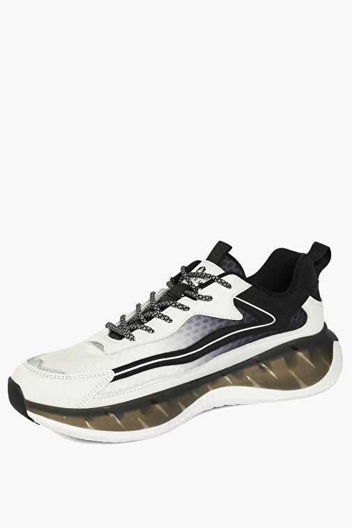 Hammer Jack Fernand Siyah Beyaz Erkek Spor Ayakkabı - Görsel 3