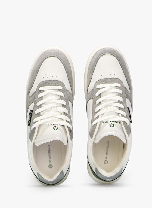 Hammerjack Cluj Beyaz - Yeşil Erkek Günlük Ayakkabı - Görsel 4