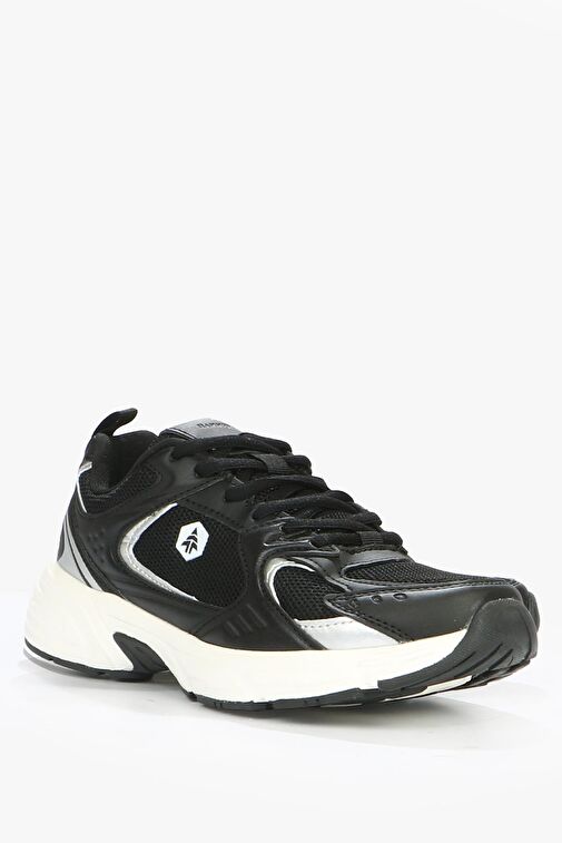 Hammer Jack Songa Siyah Beyaz Kadın Spor Ayakkabı - Görsel 3