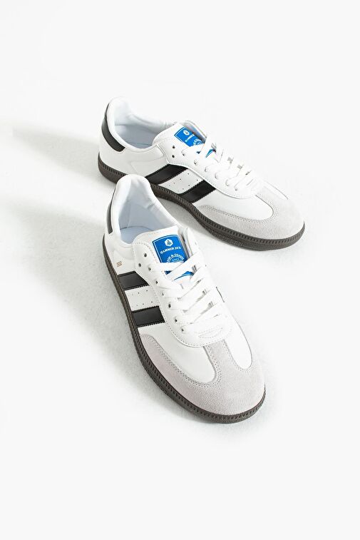 Hammer Jack Beyaz-Siyah Erkek Sneaker 16135 - Görsel 3