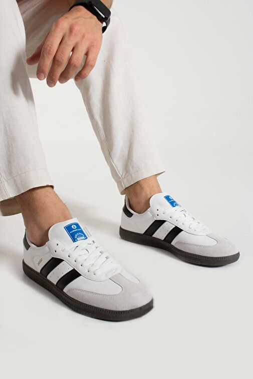 Hammer Jack Beyaz-Siyah Erkek Sneaker 16135 - Görsel 4