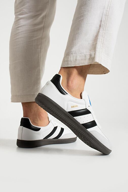 Hammer Jack Beyaz-Siyah Erkek Sneaker 16135 - Görsel 5