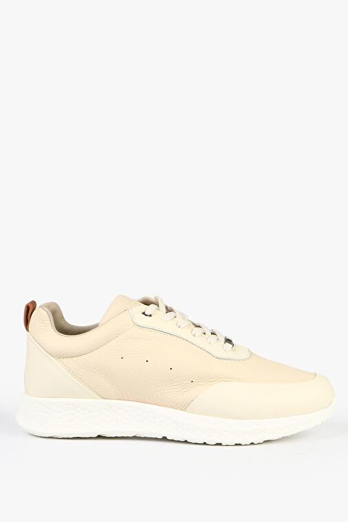 Hammer Jack Makela Hakiki Deri Bej Erkek Ayakkabı - Görsel 2