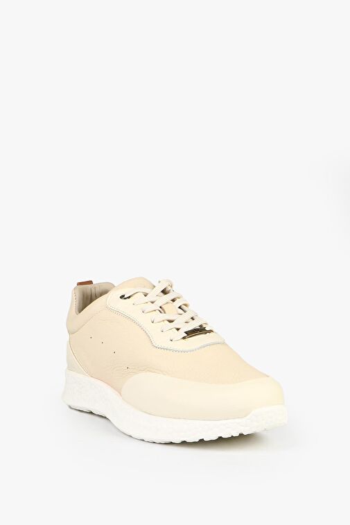 Hammer Jack Makela Hakiki Deri Bej Erkek Ayakkabı - Görsel 3