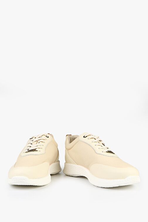 Hammer Jack Makela Hakiki Deri Bej Erkek Ayakkabı - Görsel 6