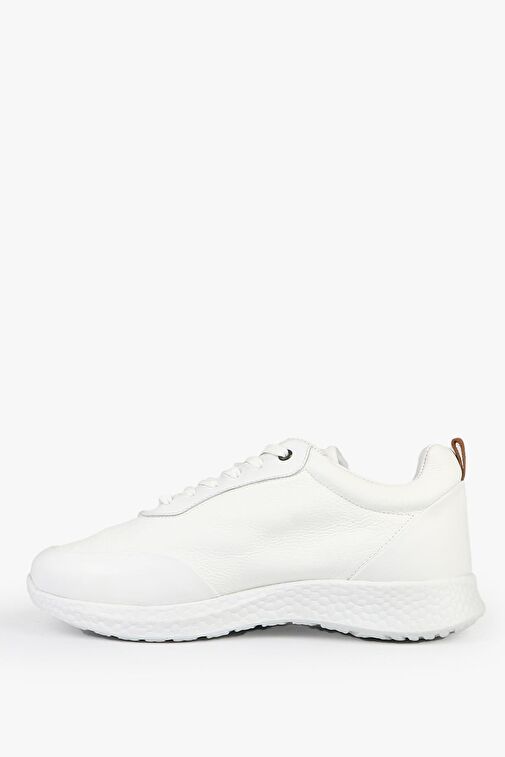 Hammer Jack Makela Hakiki Deri Beyaz Erkek Ayakkabı - Görsel 4